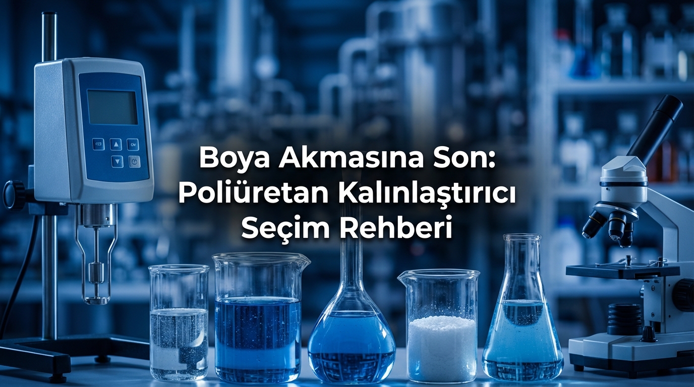 Boya Akmasına Son: Su Bazlı Sistemler İçin Poliüretan Kalınlaştırıcı Seçim Rehberi