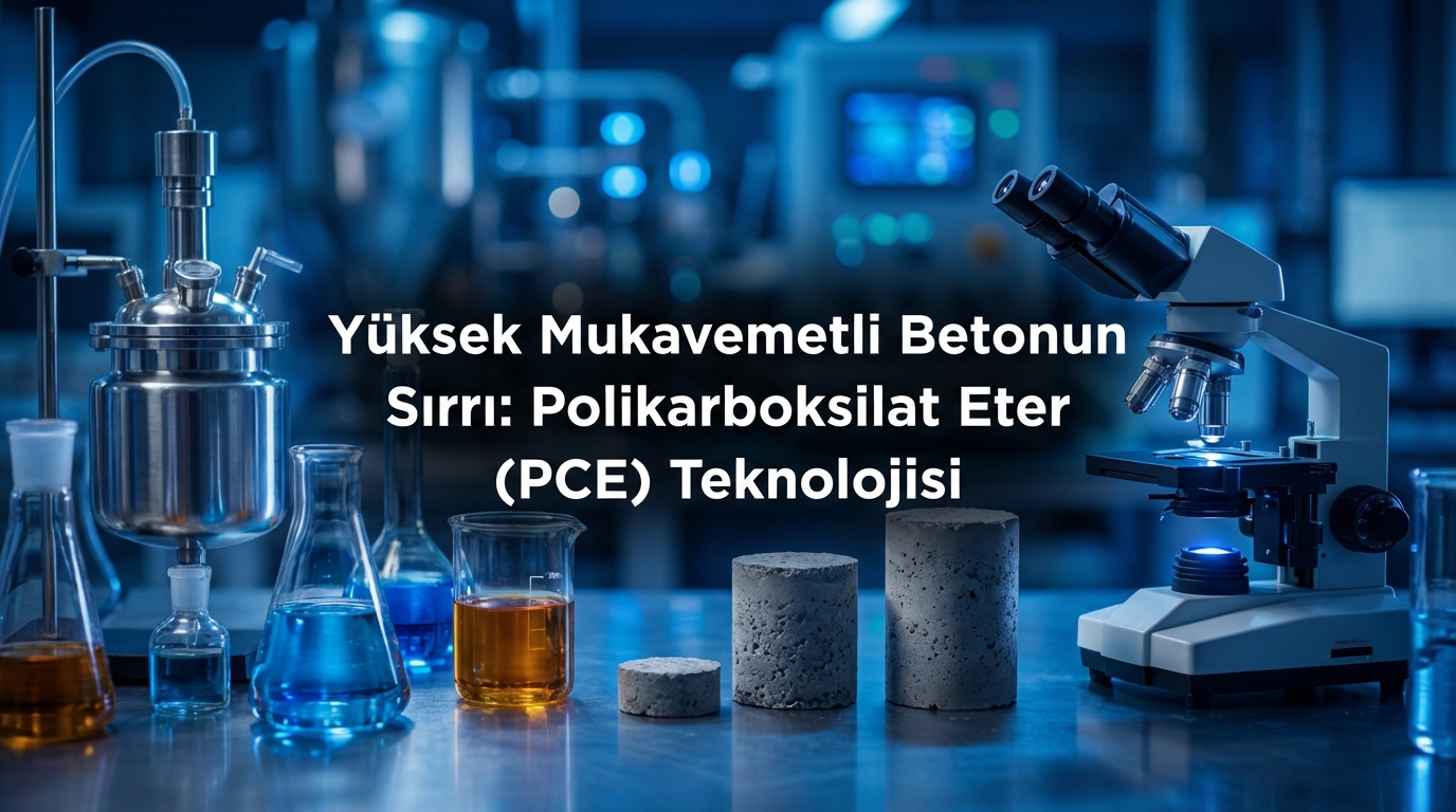 Yüksek Mukavemetli Betonun Sırrı: Polikarboksilat Eter (PCE) Teknolojisi