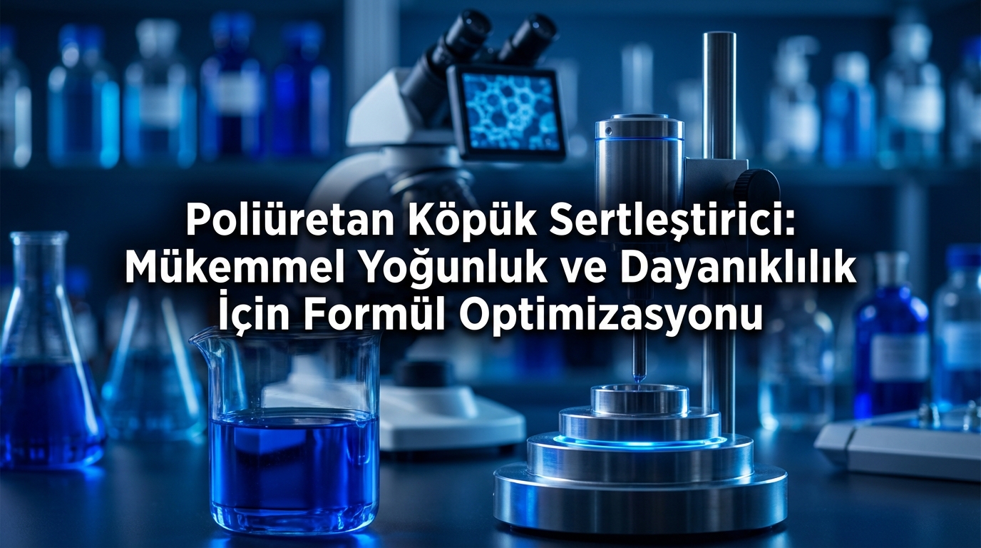 Poliüretan Köpük Sertleştirici: Mükemmel Yoğunluk ve Dayanıklılık İçin Formül Optimizasyonu