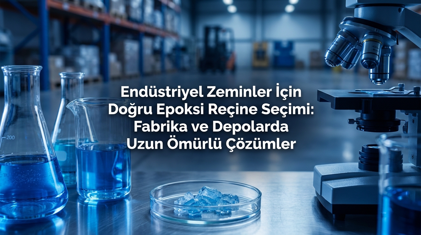 Endüstriyel Zeminler İçin Doğru Epoksi Reçine Seçimi: Fabrika ve Depolarda Uzun Ömürlü Çözümler