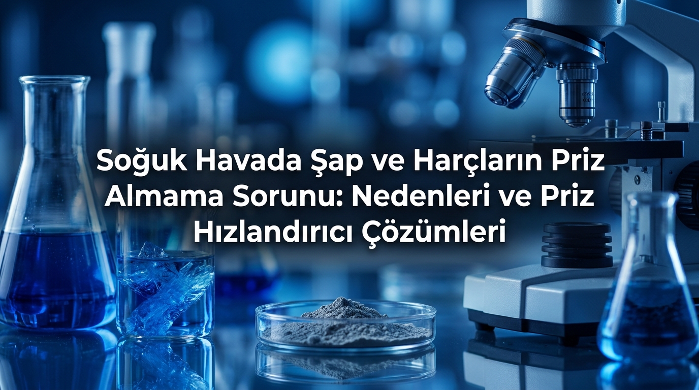 Soğuk Havada Şap ve Harçların Priz Almama Sorunu: Nedenleri ve Priz Hızlandırıcı Çözümleri