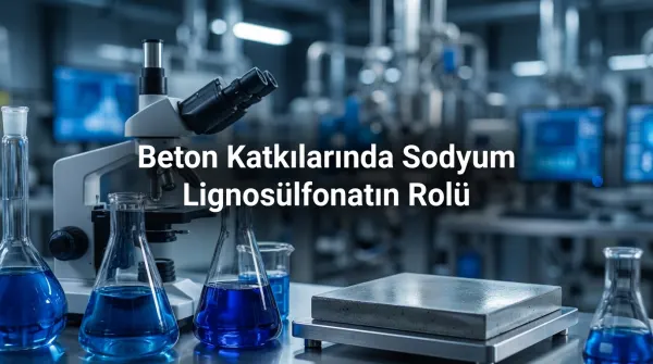 Beton Katkılarında Sodyum Lignosülfonat: Mukavemet ve İşlenebilirliği Artırmanın Anahtarı