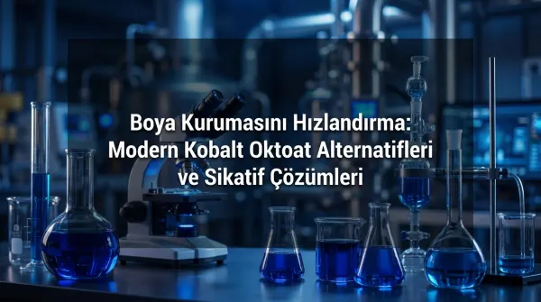 Boya Kurumasını Hızlandırma: Modern Kobalt Oktoat Alternatifleri ve Sikatif Çözümleri
