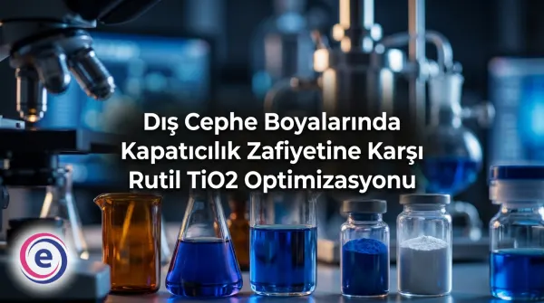 Dış Cephe Boyalarında Kapatıcılık Zafiyetine Karşı Rutil TiO2 Optimizasyonu