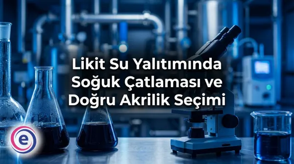 Likit Su Yalıtımında Soğuk Çatlaması ve Doğru Akrilik Seçimi