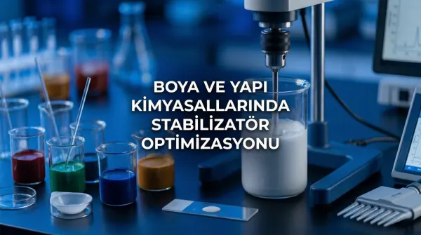 Boya ve Yapı Kimyasallarında Stabilizatör Optimizasyonu